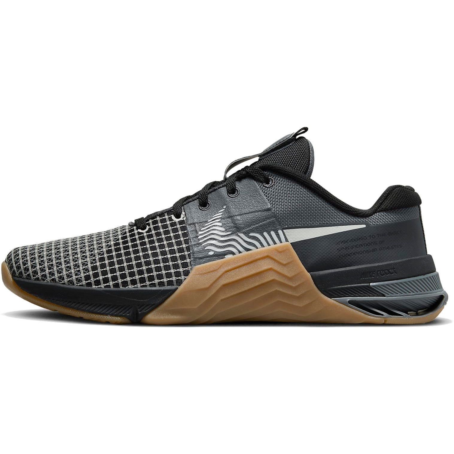 Produktbild von Nike Metcon 8 Herren-Trainingsschuh - iron grey/phantom-black-gum med brown DO9328-007