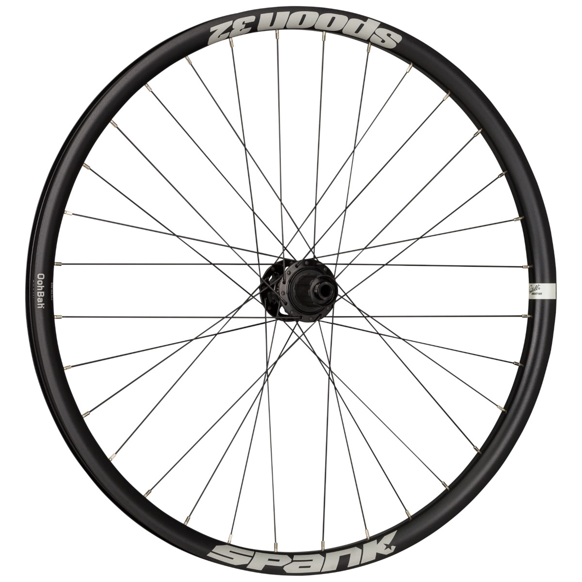 Picture of Spank Spoon 32 - 27.5 Inches Rear Wheel - 6-Bolt - 12x148mm Boost - HG Shimano/SRAM - black