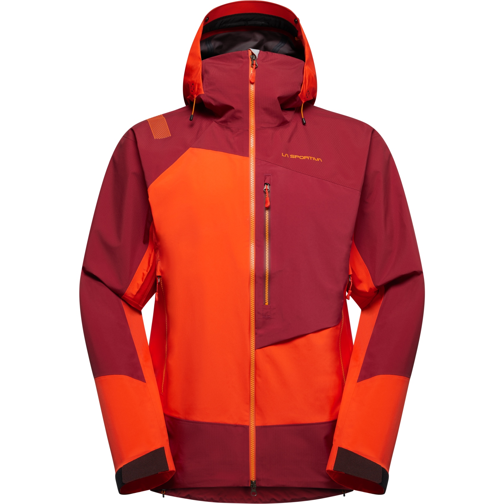 Picture of La Sportiva Alpine Guide GTX Jacket Men - Cherry Tomato/Sangria