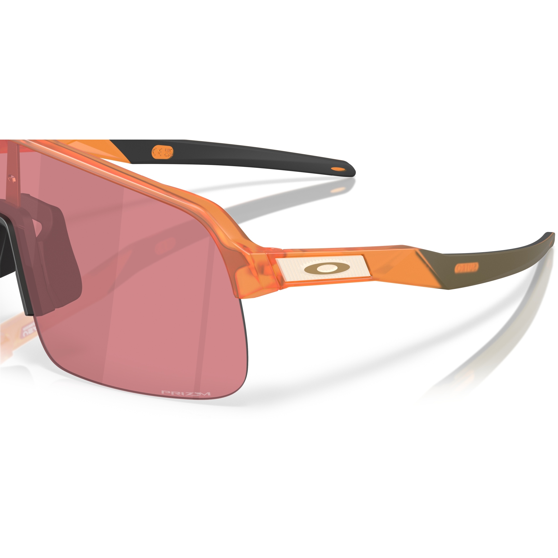 Oakley Sutro Lite S Glasses - Matte Trans Ginger/Prizm Dark Golf