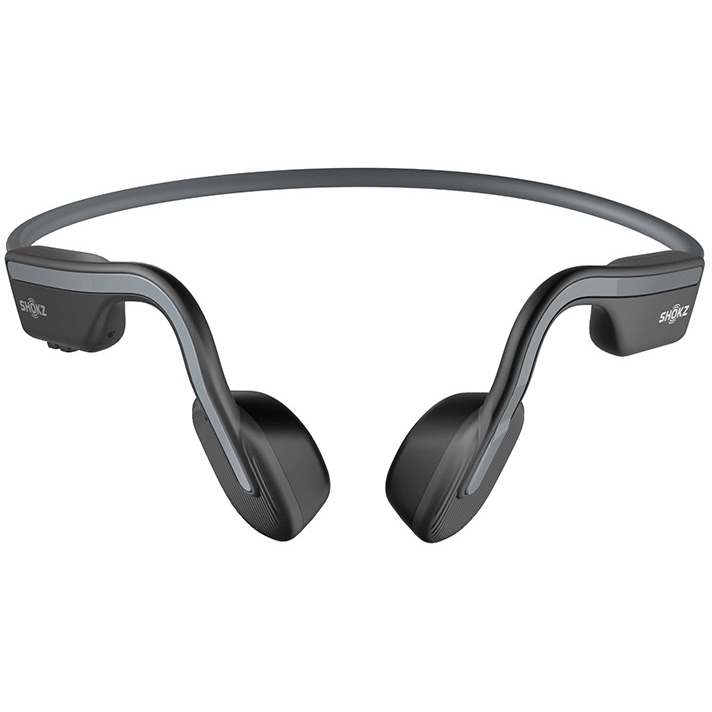 【未使用品】Aftershokz OpenMove Slate Grey Shokz OpenMove Bone Conduction Sport Headphones - Slate Grey