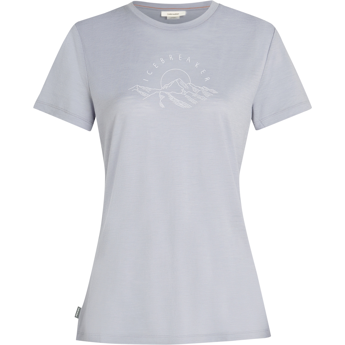 T-shirt Icebreaker En Laine Mérinos Femme – Gris, Taille XS, Neuf