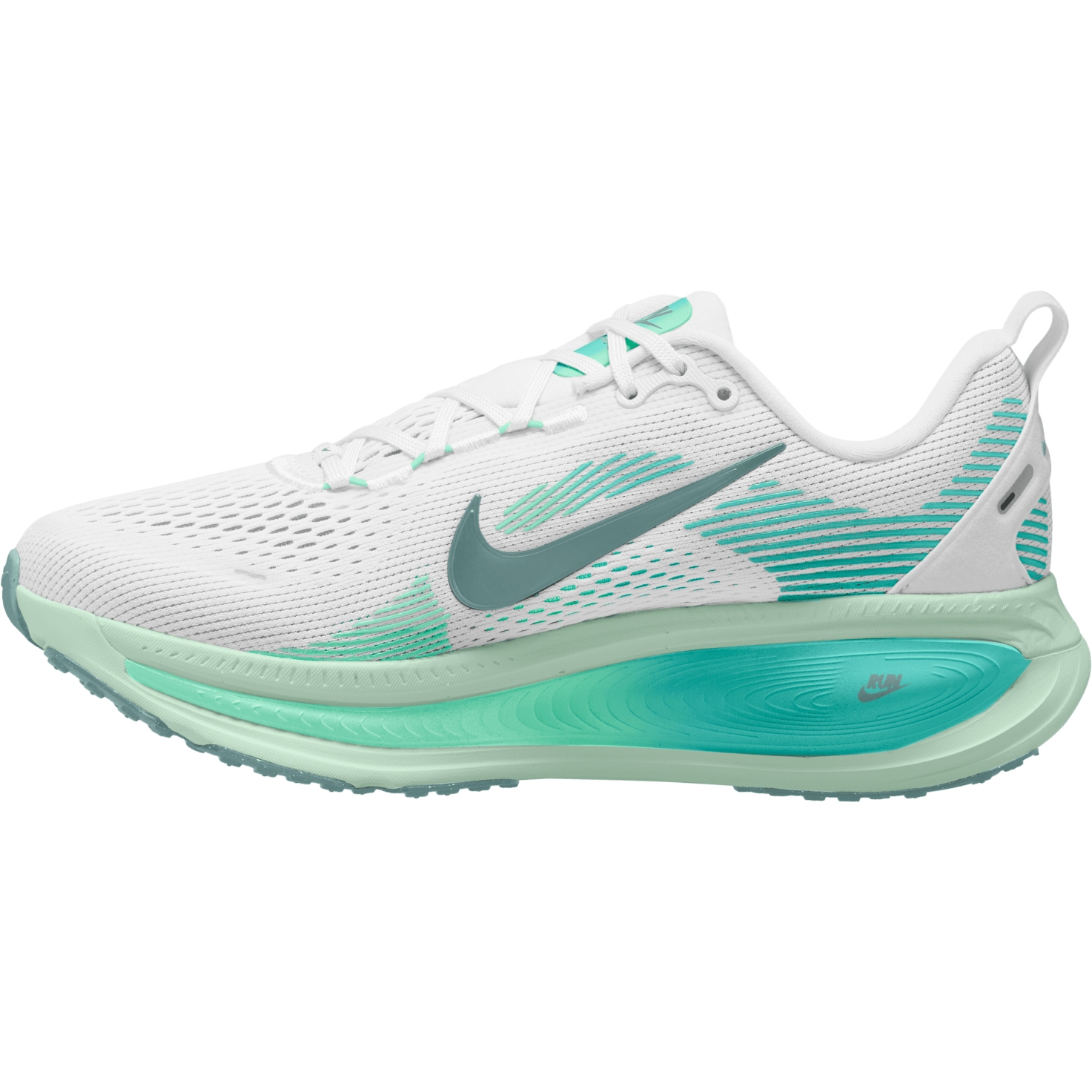Produktbild von Nike Vomero 18 Laufschuhe Damen - white/cannon-bleached turquoise-mint foam HM6804-106