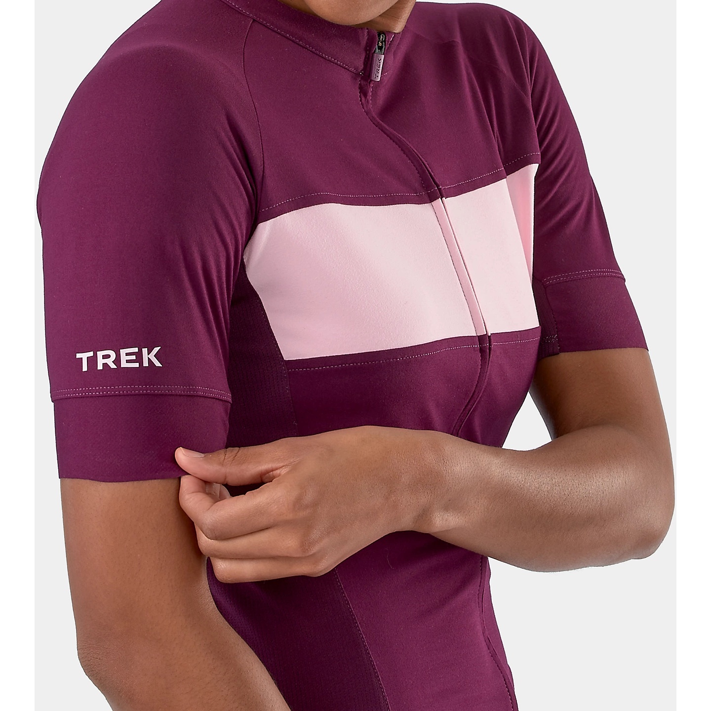 Trek Circuit LTD Maillot Ciclismo Mujer - Mulberry/Blush