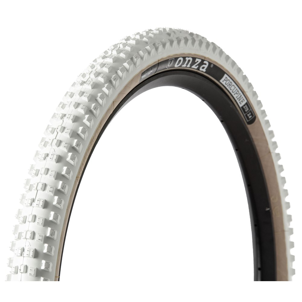 Productfoto van Onza Porcupine TRC MTB Folding Tire - 27.5x2.40 Inches - white / skinwall