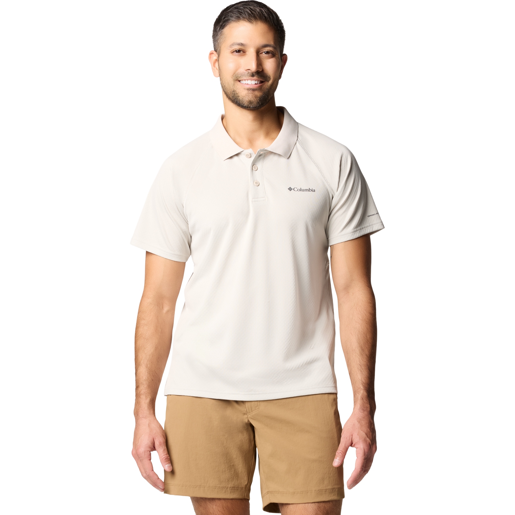 Produktbild von Columbia Alpine Chill Pro Poloshirt Herren - Dark Stone