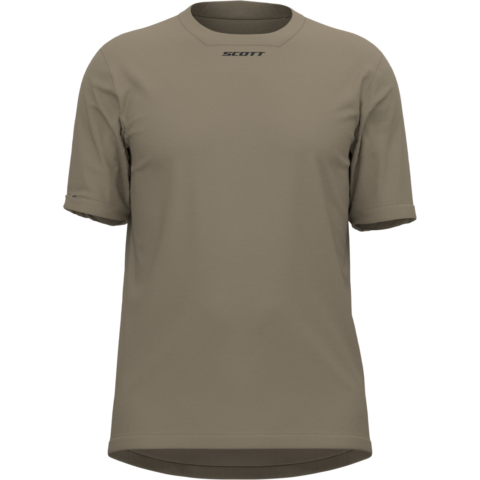Мужская футболка SCOTT Vertic Pro Tech SL с коротким рукавом - toast beige бежевый