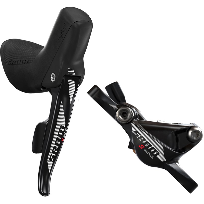 Picture of SRAM S-700 DoubleTap Brake Lever, -Shifter + Hydraulic Disc Brake - Postmount - left | 2-speed - black - 2nd Choice