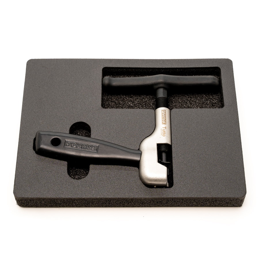 Pedro's Tutto Multi-Kettennieter – Für 1/8" & 3/32" Ketten, Mit Aluminiumgriff & Werkzeugstahl