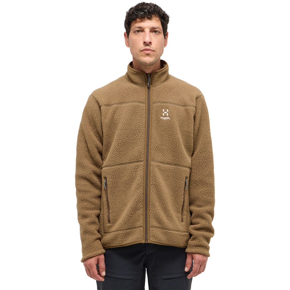 Produktbild von Haglöfs Mossa Pile Fleecejacke Herren - teak brown 4LA