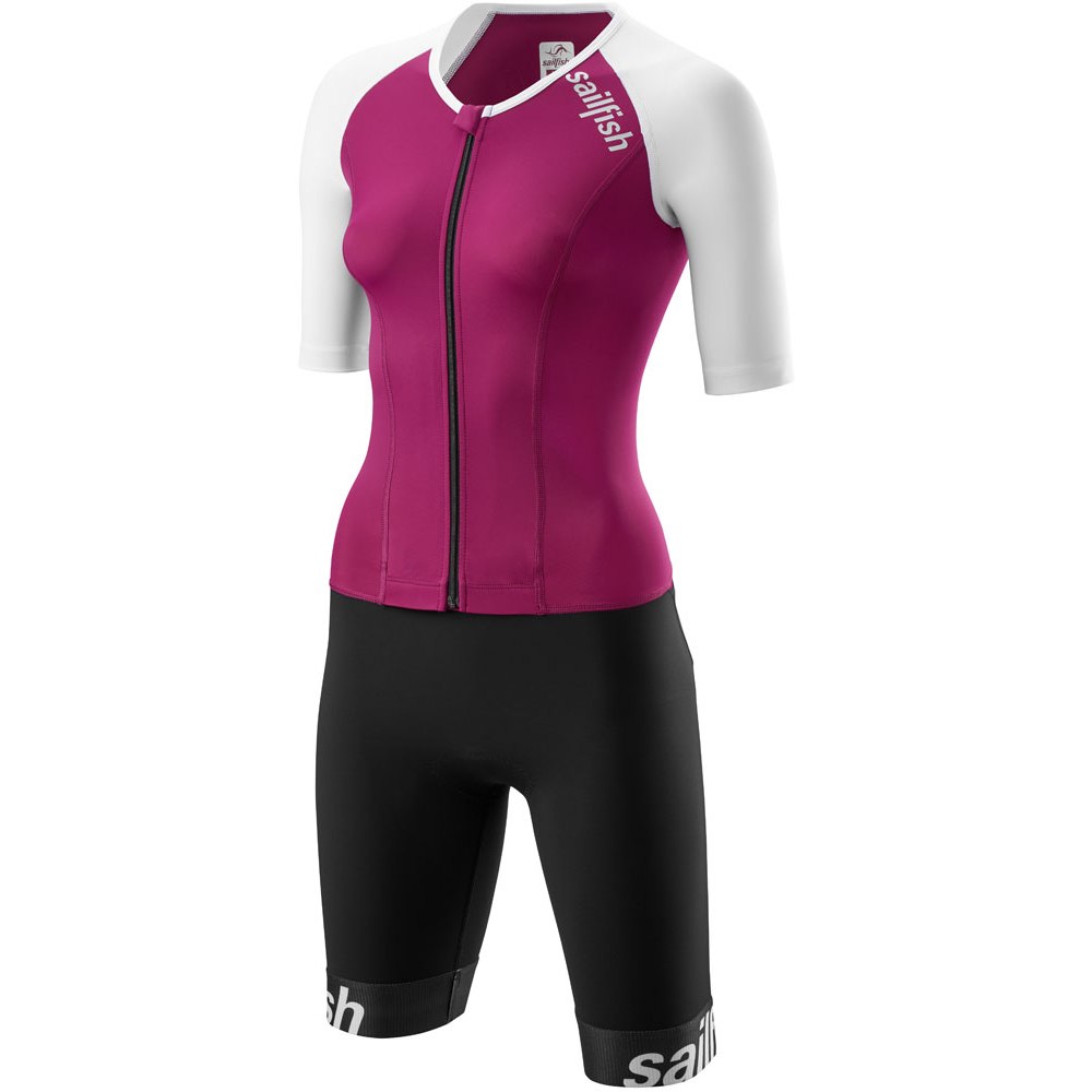 Produktbild von sailfish Dame Aerosuit Comp Triathlon-Einteiler 2021 - berry