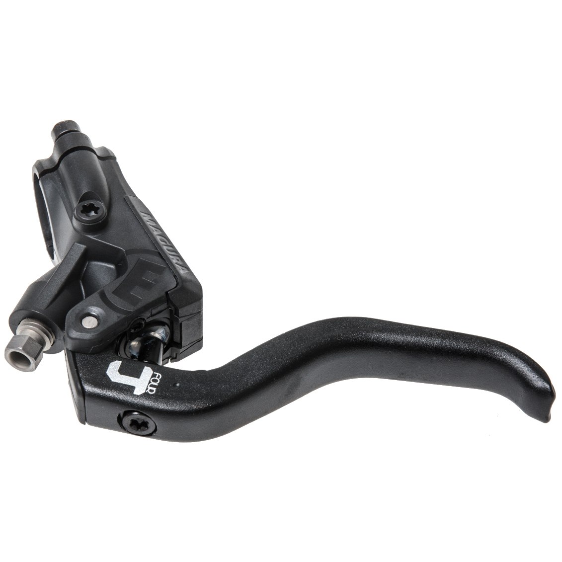 Picture of Magura Brake Lever with 2-Finger Aluminum Lever Blade for MT4 Disc Brakes from MY2015 - 2700524 - black