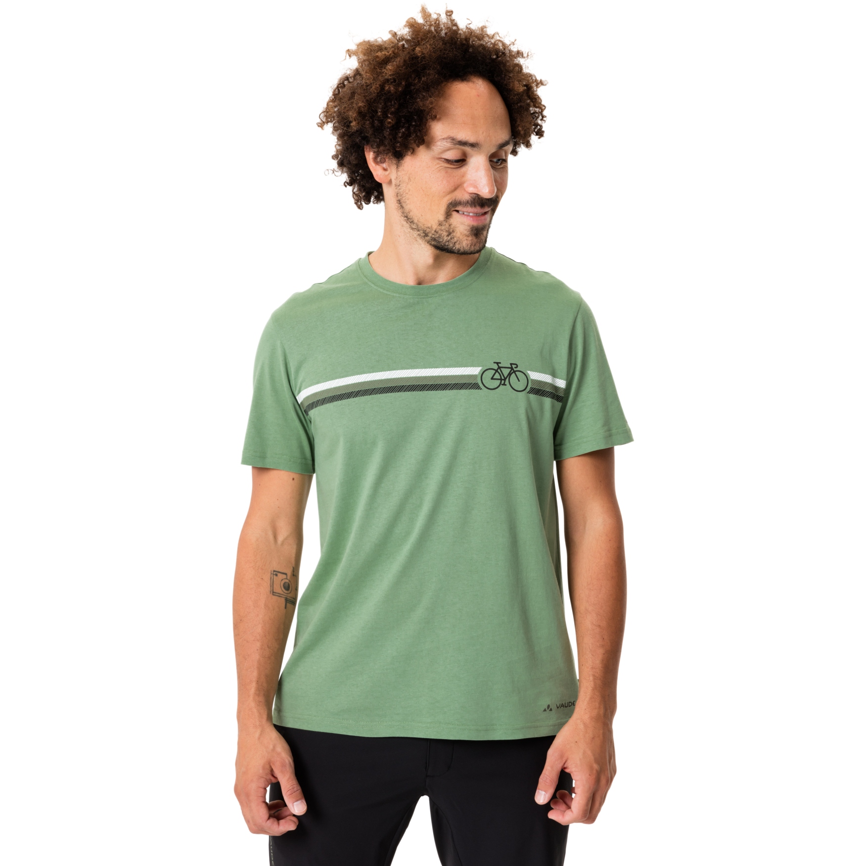 Picture of Vaude Cyclist T-Shirt V Men - willow green