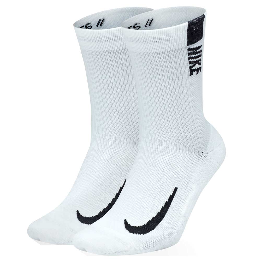 Calze Stance Edge Crew – Altezza Classica, Ammortizzazione Moderata – Colore Bianco