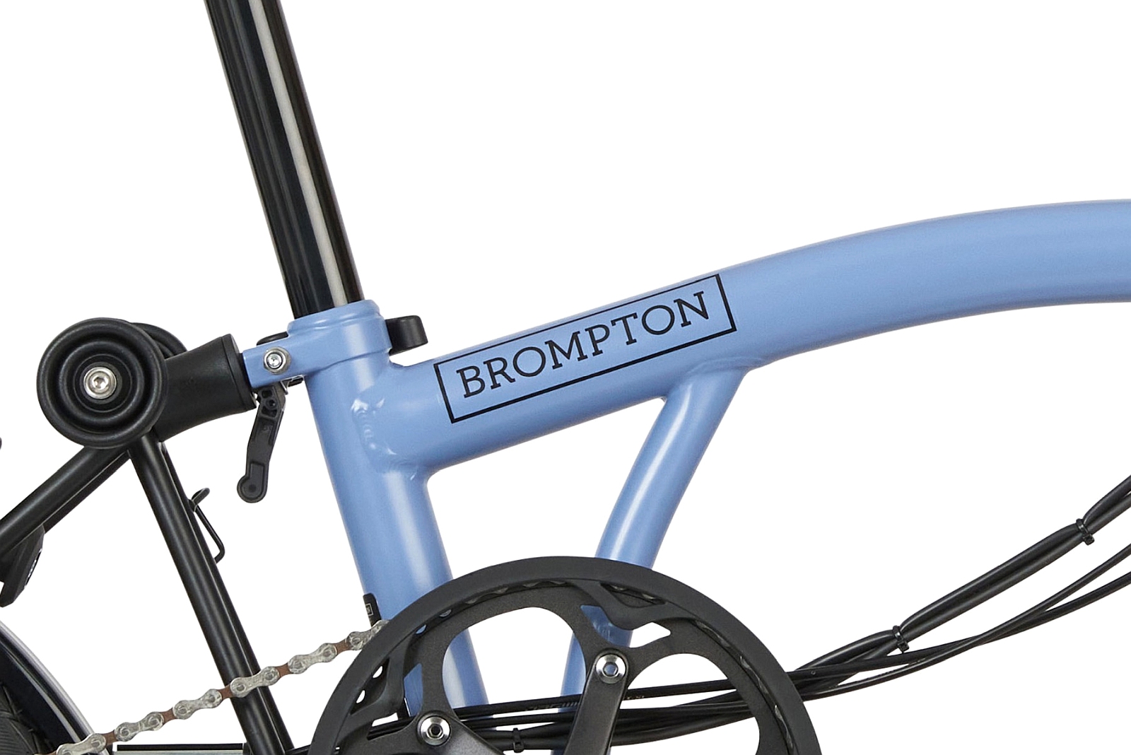 Brompton Electric C Line Explore 6 Speed High Bar Extended