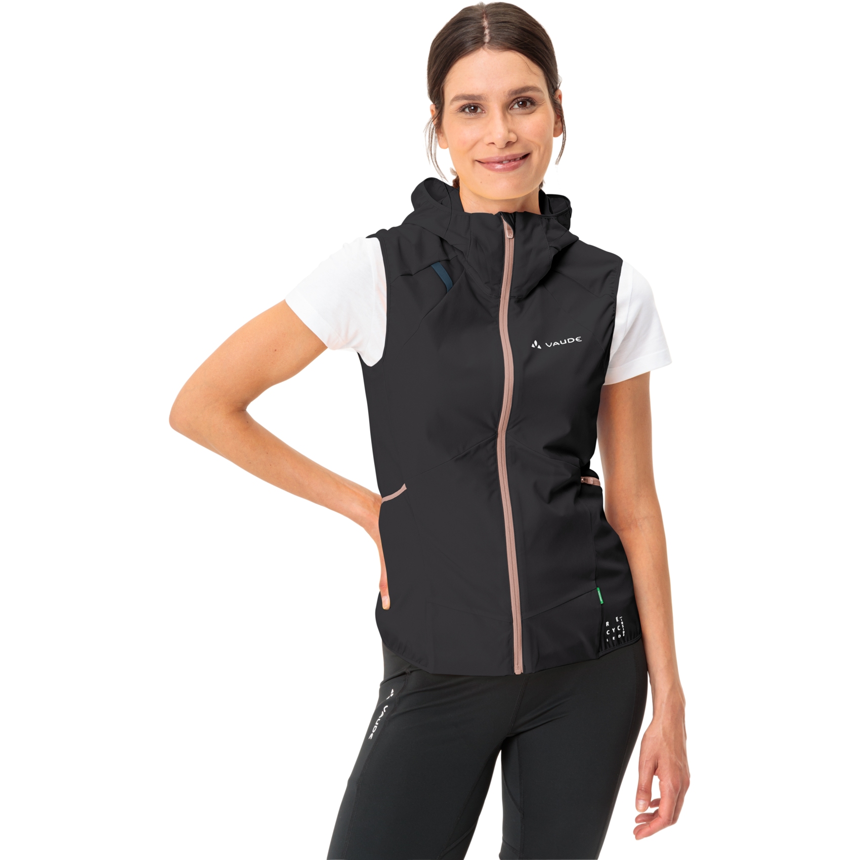 Produktbild von Vaude Scopi Weste Damen - schwarz/schwarz
