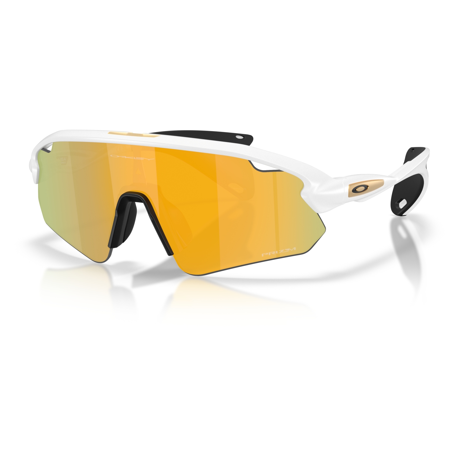 Oakley Stunt Devil A Glasses - Matte White/Prizm 24K - OO9525-0837