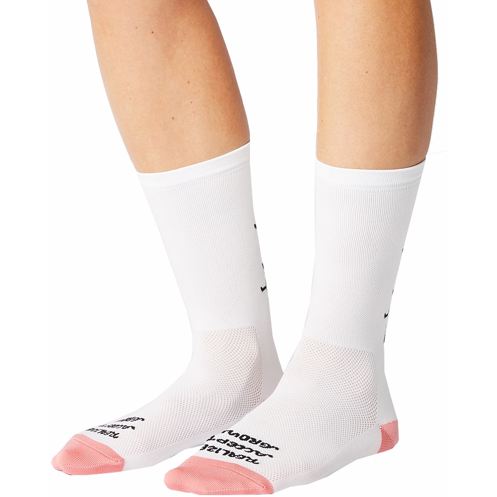 Bild von FINGERSCROSSED Setting Off Classic Fahrradsocken - Weiß