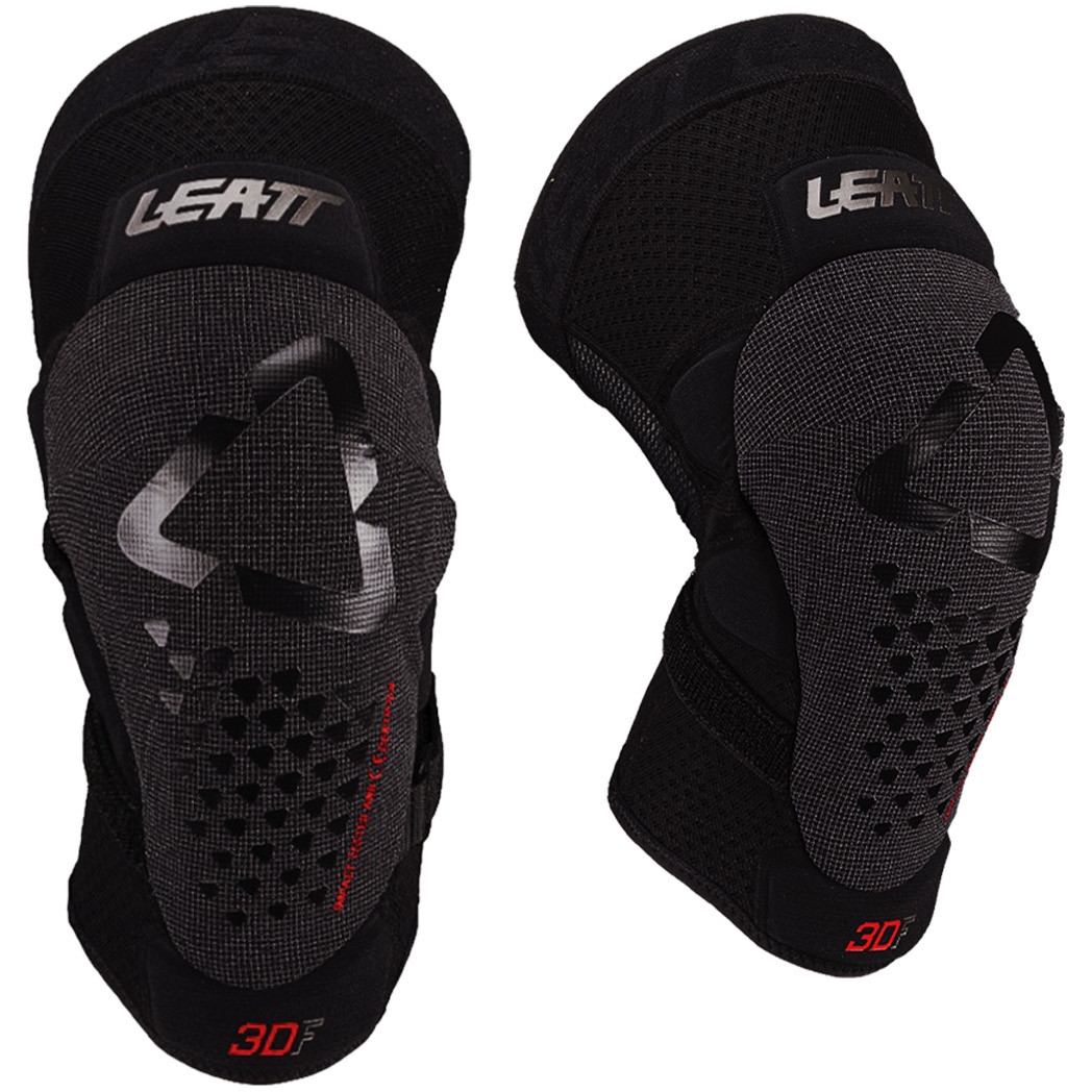 Produktbild von Leatt 3DF 5.0 Evo FastFit Knieschoner - schwarz