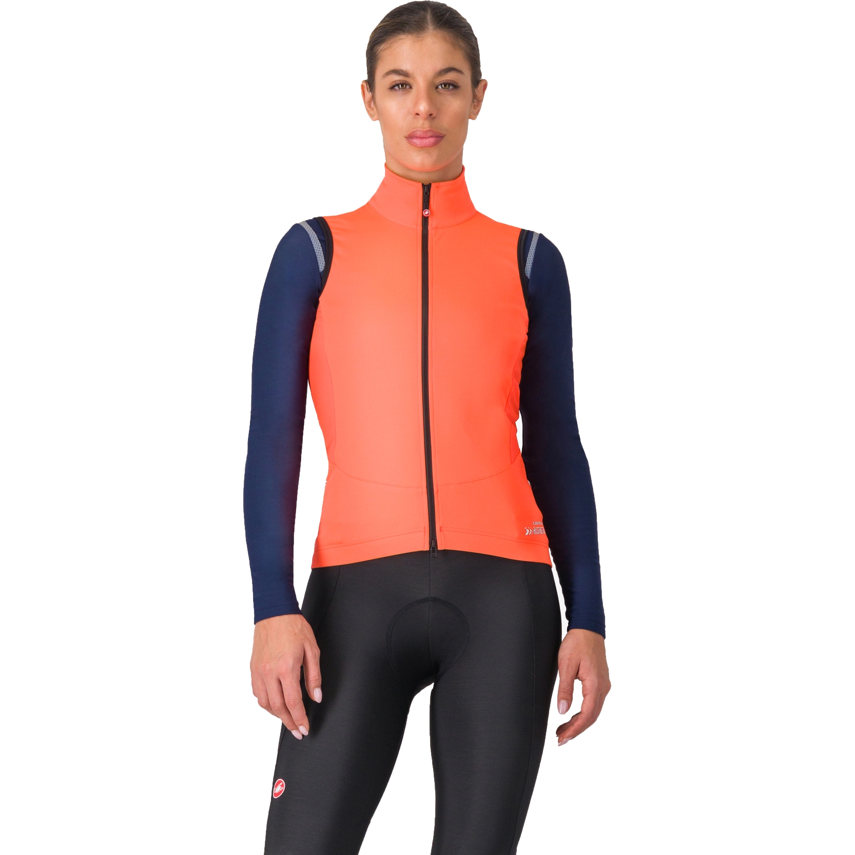 Женский воздушный жилет Castelli Perfetto - ярко-розовый 288