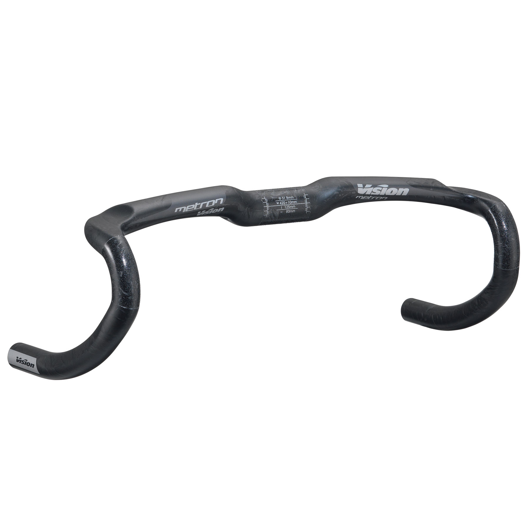 Vision Metron 4D Compact Road Lenker - UD Carbon/grau/weiß | BIKE24 AT