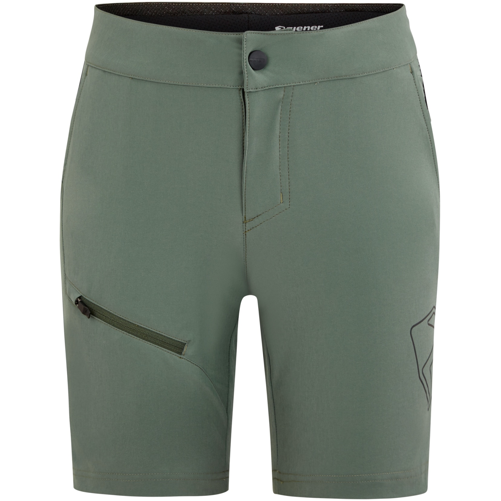 Picture of Ziener Natsu X-Function Junior Shorts - pine tree