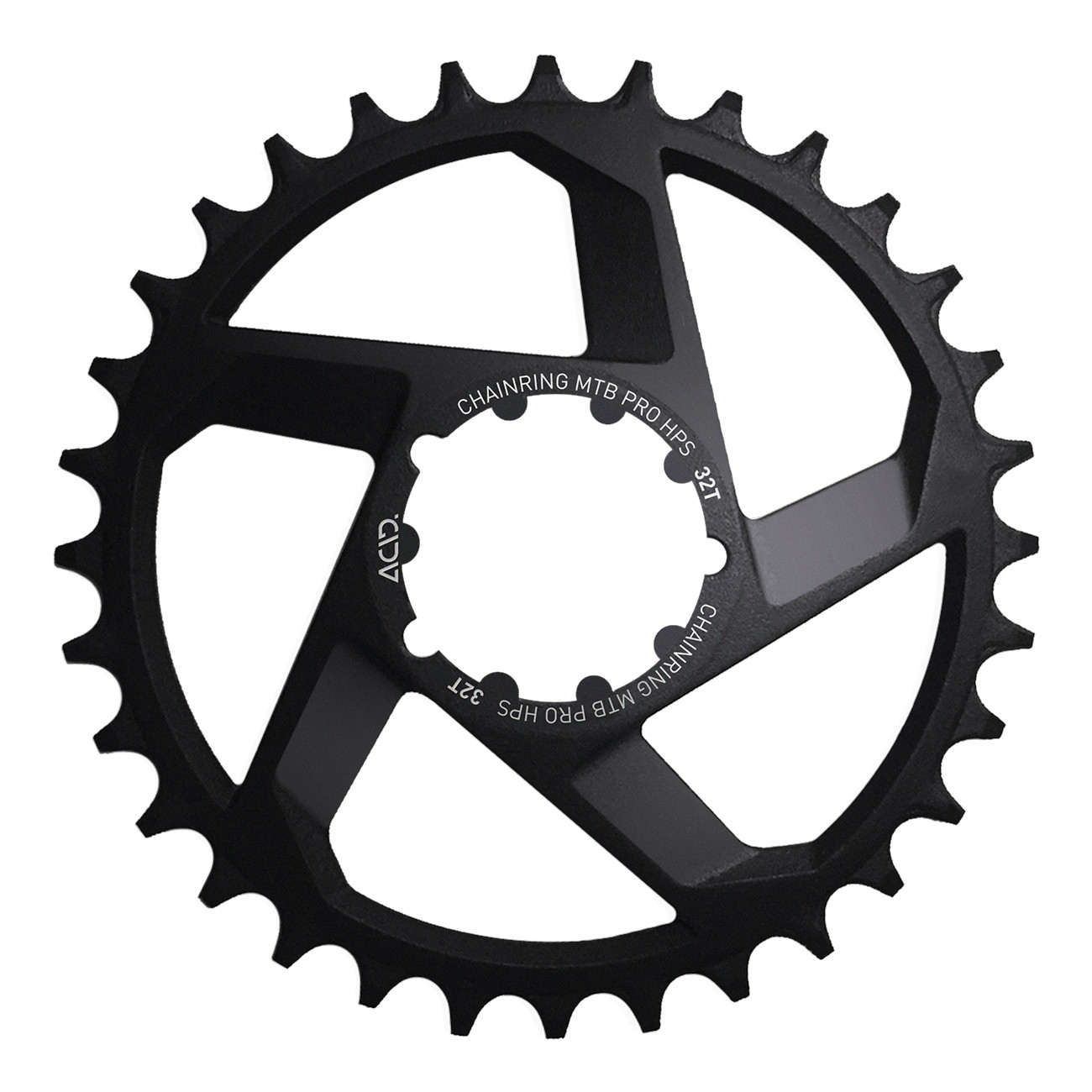 CUBE ACID PRO HPS MTB Direct Mount Chainring SRAM 3 Bolt 10 11 Speed Narrow Wide black