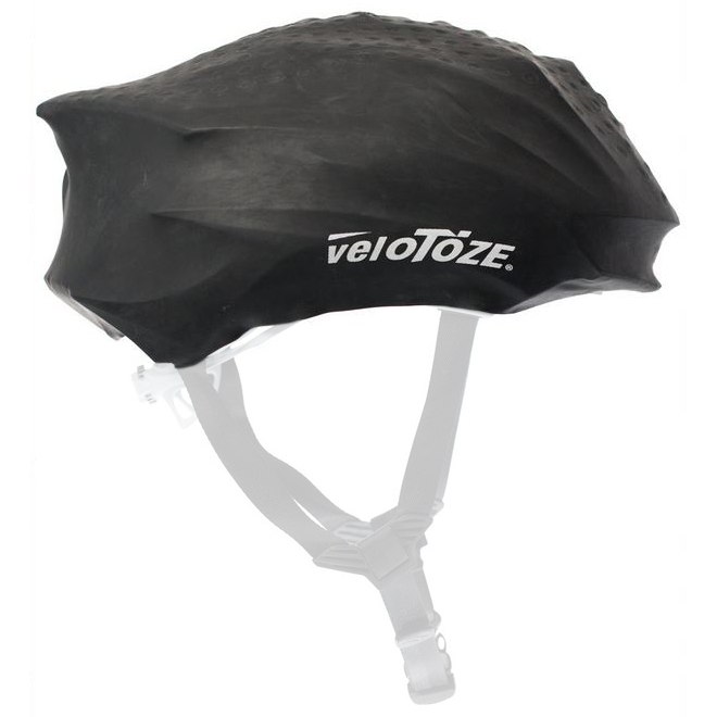 Produktbild von veloToze Helmet Cover Road - Helmüberzug - schwarz
