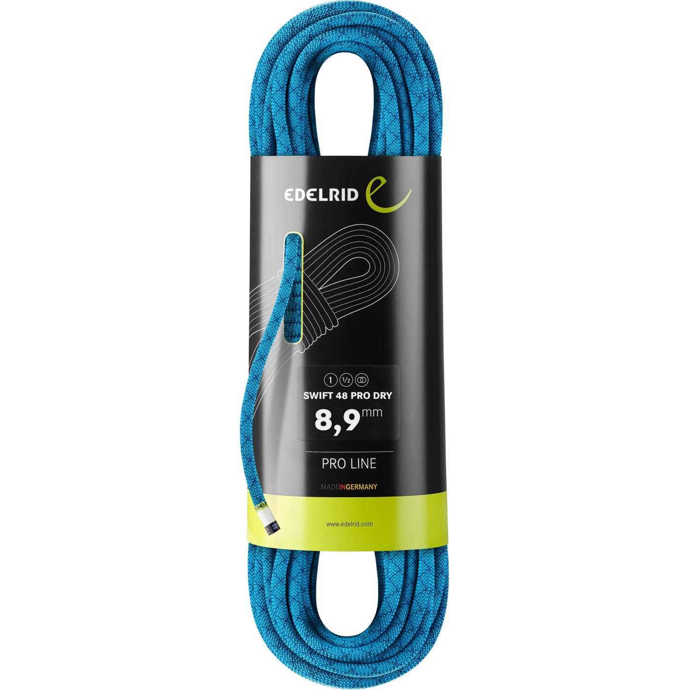 Picture of Edelrid Swift 48 Pro Dry 8,9mm Rope - 60m - icemint