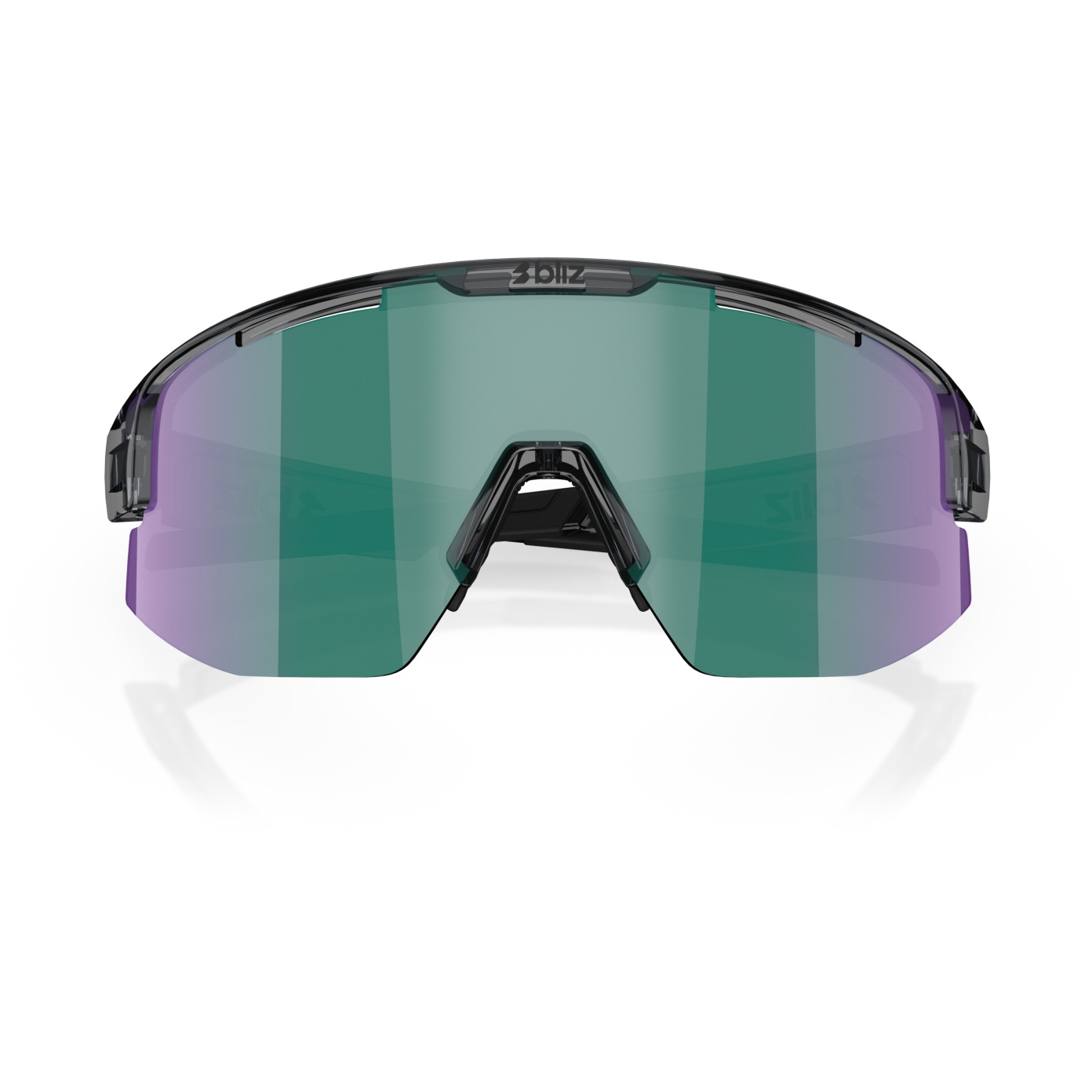BLIZ スポーツサングラス MATRIX(mattblack/brown) Bliz Matrix Glasses - Crystal Black - Brown Green Multi | BIKE24