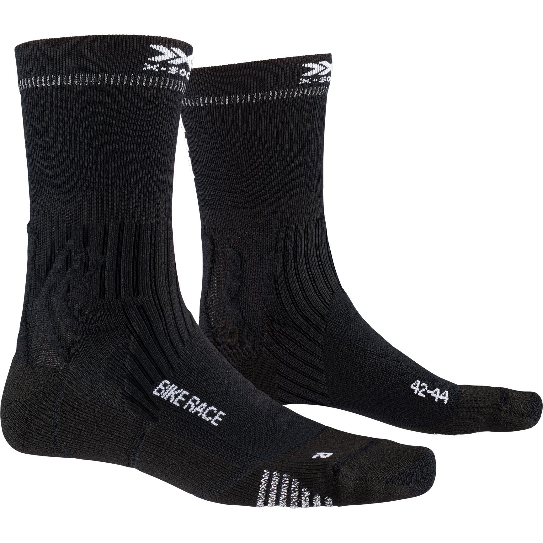 Produktbild von X-Socks Bike Race Radsocken 4.0 - opal black/eat dust