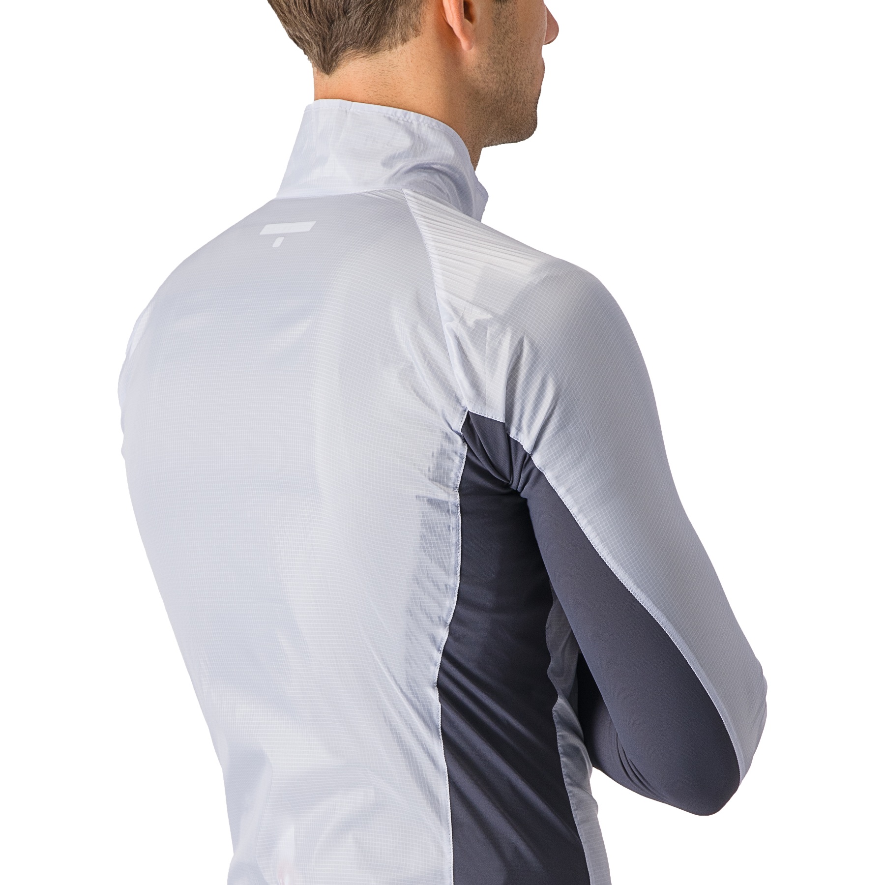 Castelli Squadra Stretch Jacket Men - silver grey/dark grey | BIKE24