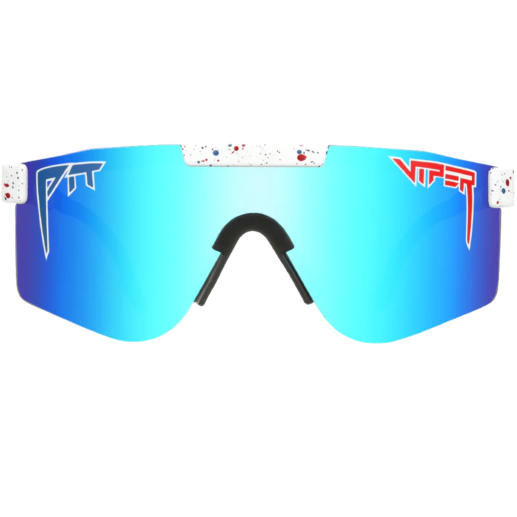 Picture of Pit Viper The Originals Glasses - Double Wide - The Absolute Freedom / Polarized Blue Revo Mirror