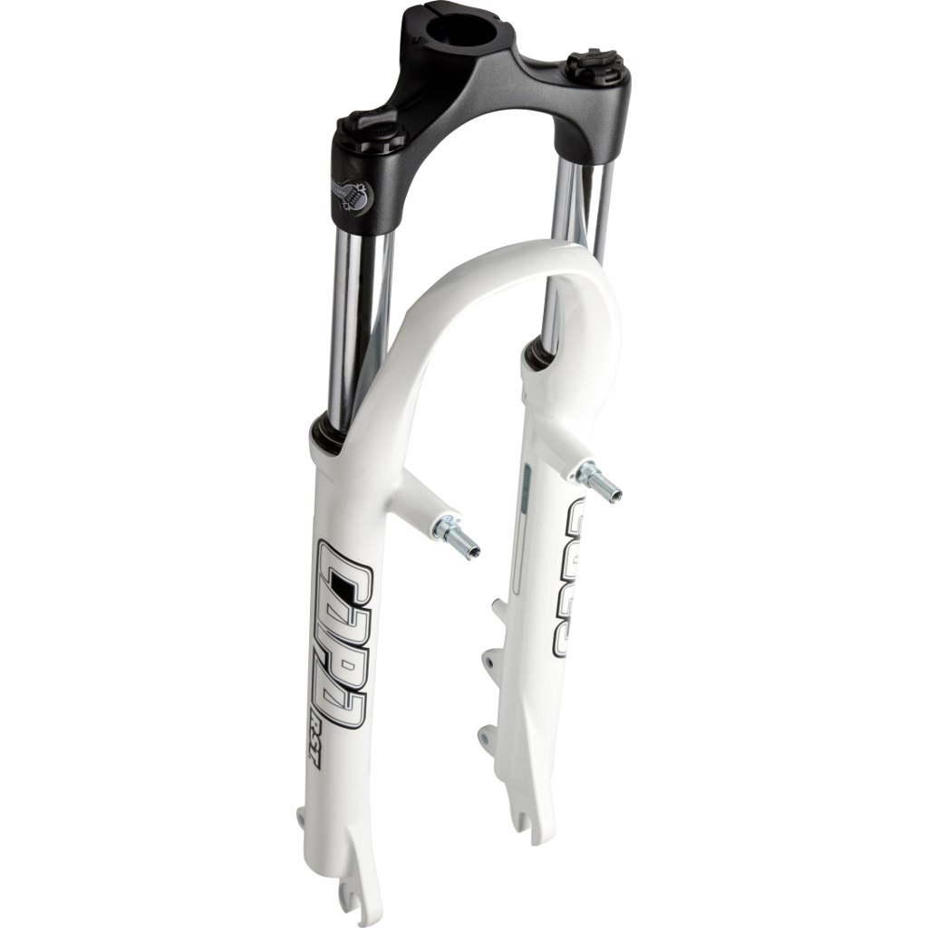 Picture of RST Capa T 26&quot; Fork - 80mm - 38mm Offset - without Steerer - Canti/Disc - QR - white