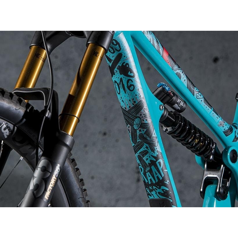 DYEDBRO Frame Protection Kit Chainsaw - black | BIKE24