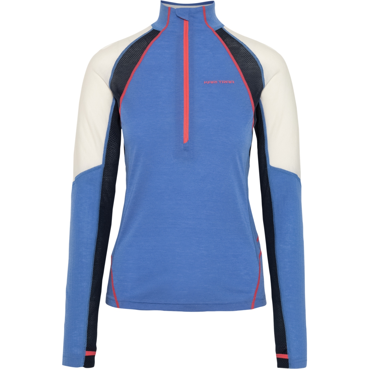 Immagine prodotto da Kari Traa Maglia Intima Maniche Lunghe Donna - Alma Half Zip - sea