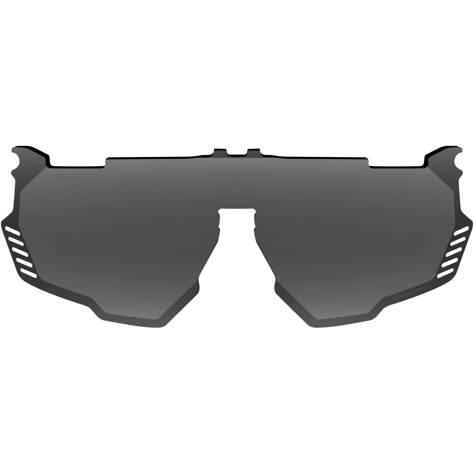 Produktbild von Scicon Aeroshade Kunken Wechselglas - Smoke Black
