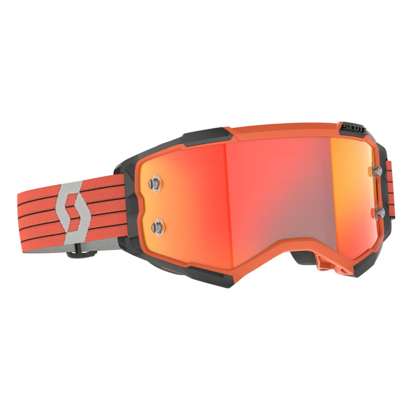 Produktbild von SCOTT Fury Goggle - orange/grey / orange chrome works