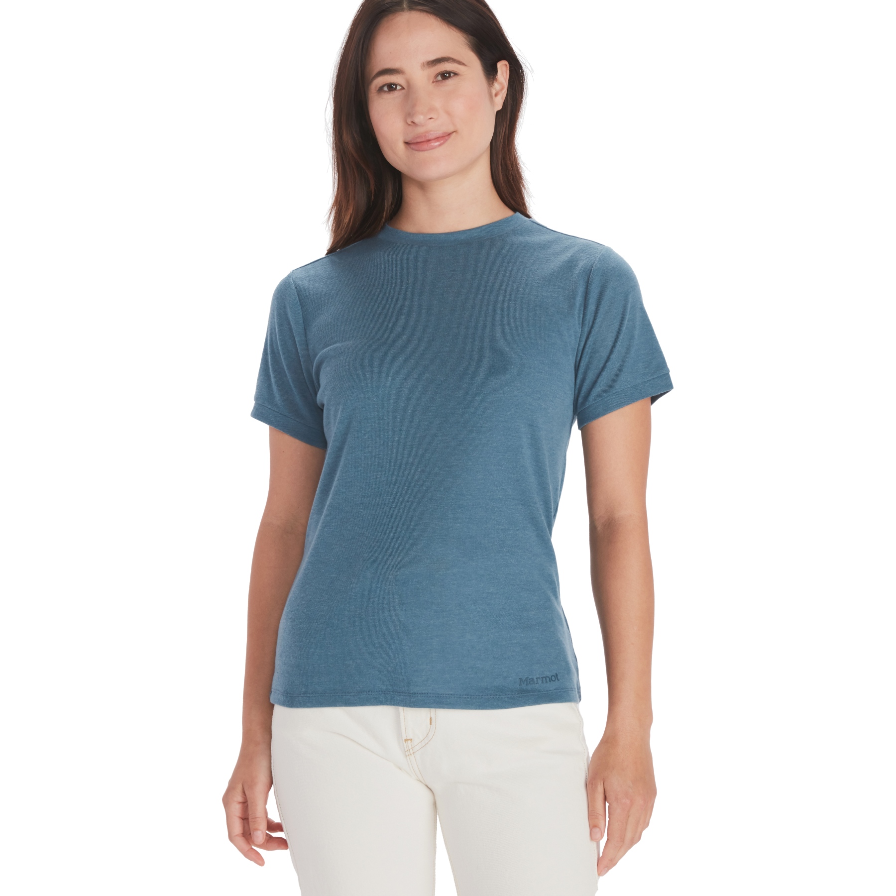 Picture of Marmot Switchback Short Sleeve Shirt Women - dusty teal