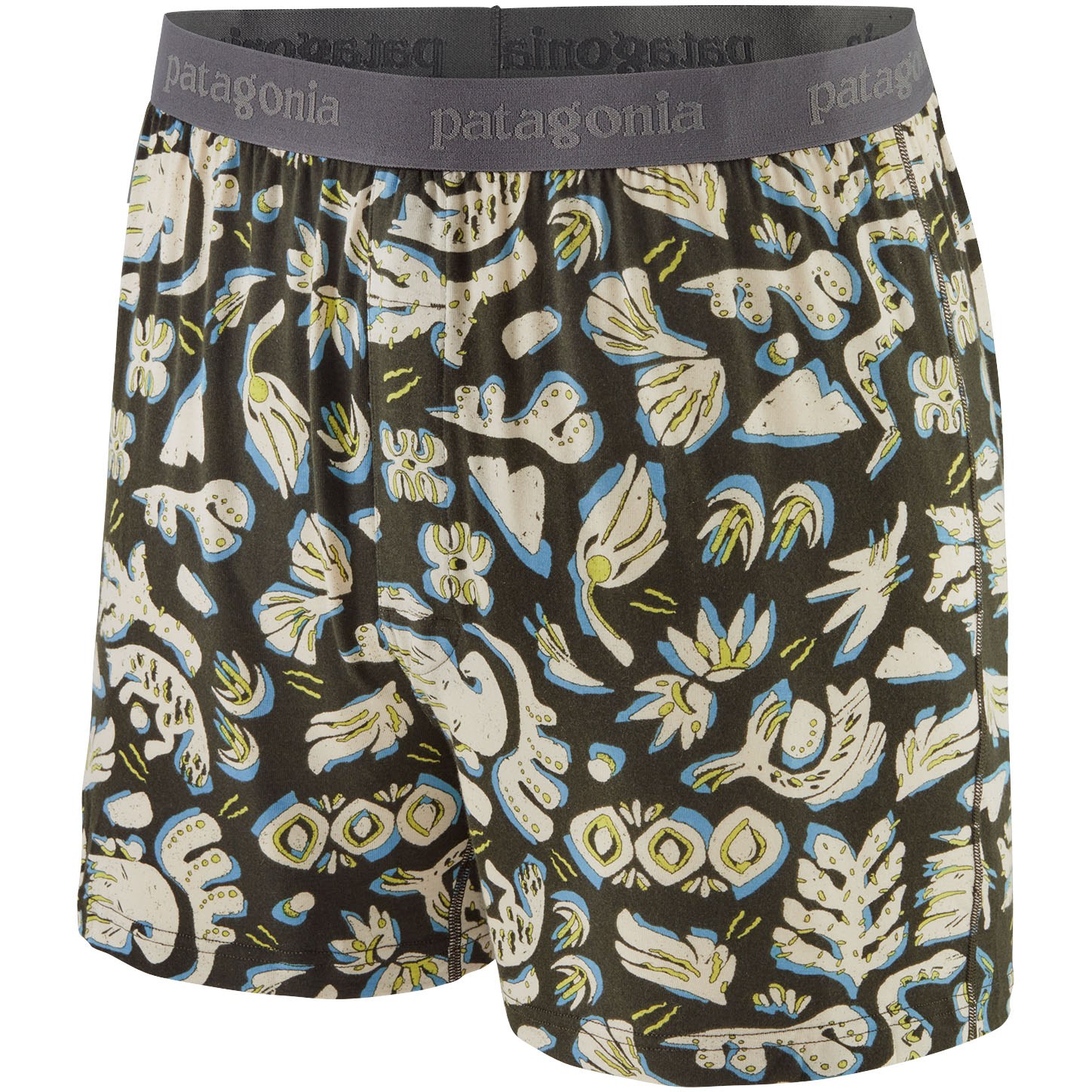 Produktbild von Patagonia Essential Boxershorts 6&quot; Herren - Across Oceans: Pine Needle Green