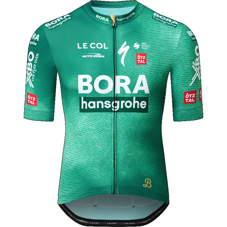 Picture of Le Col BORA-hansgrohe Switch Out TdF Replica Jersey - Black/Green