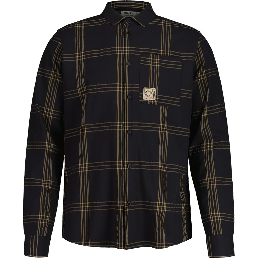 Produktbild von Maloja AlblanM. 1/1 Mountain Shirt Herren - deep black multi 8862