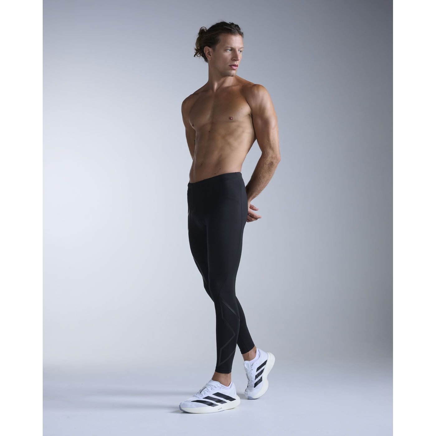2XU Core Compression Tights Men - black/black | BIKE24