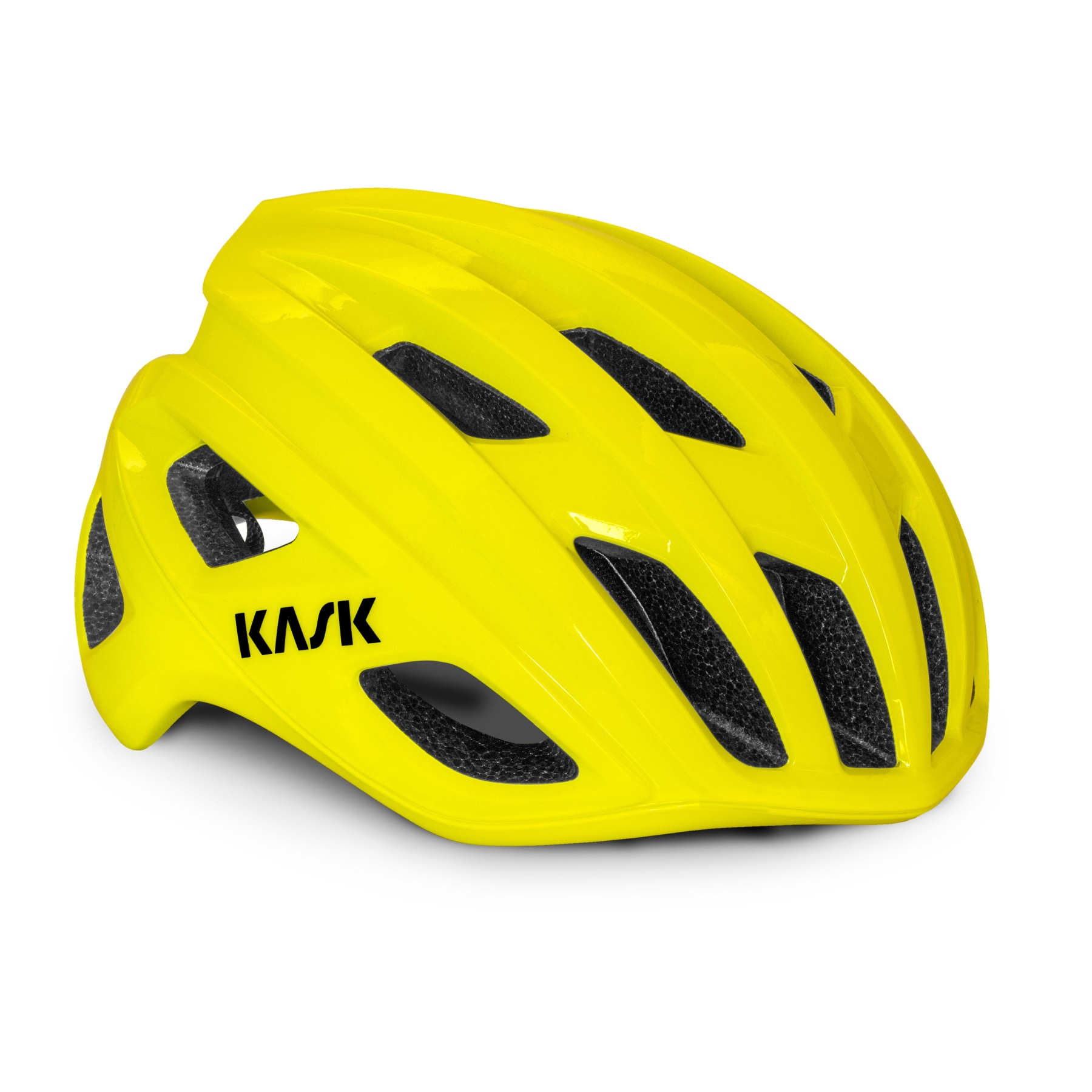 Image of KASK Mojito³ WG11 Road Helmet - yellow fluo
