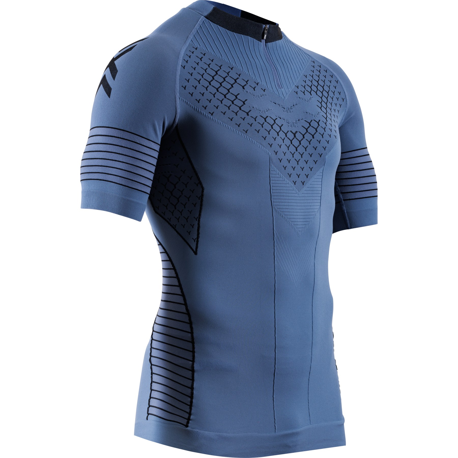 Photo produit de X-Bionic Shirt Homme - Twyce Race - slate blue/x black