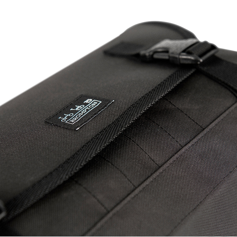 Brompton Metro Messenger Bike Bag - 13L - black | BIKE24