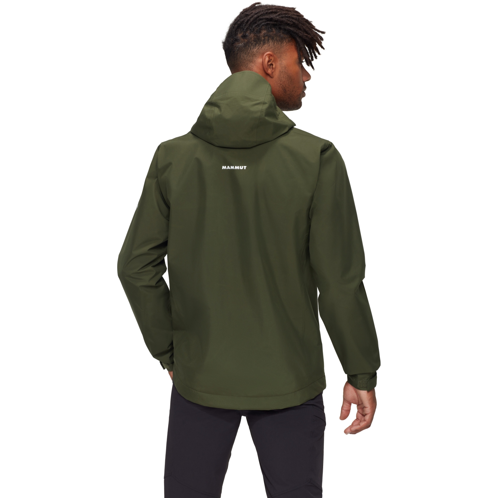 Mammut Treeline Light Hardshell Hooded Jacket Men - dark