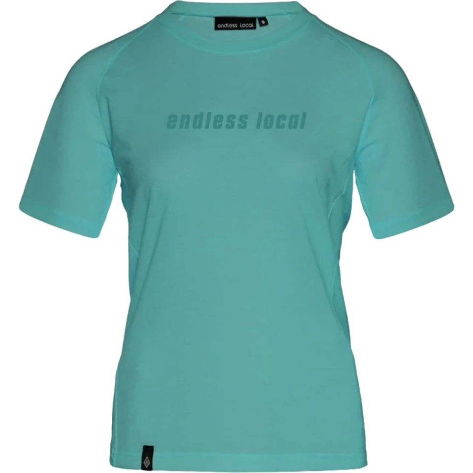 Produktbild von endless local Puro Merino T-Shirt Damen - ocean/blau