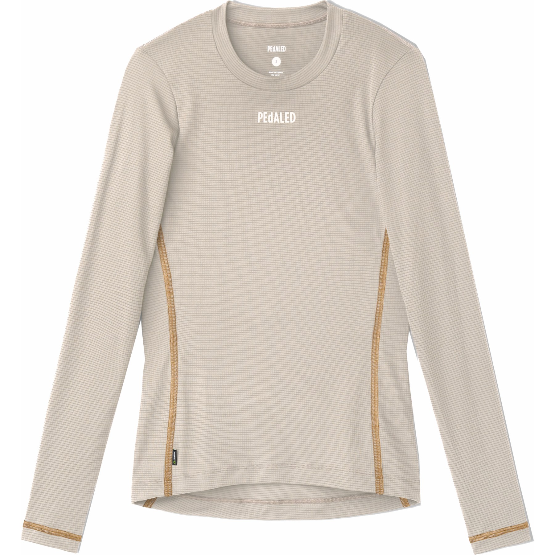 Produktbild von PEdALED Odyssey Power Dry® Langärmliges Unterhemd Damen - Light Grey