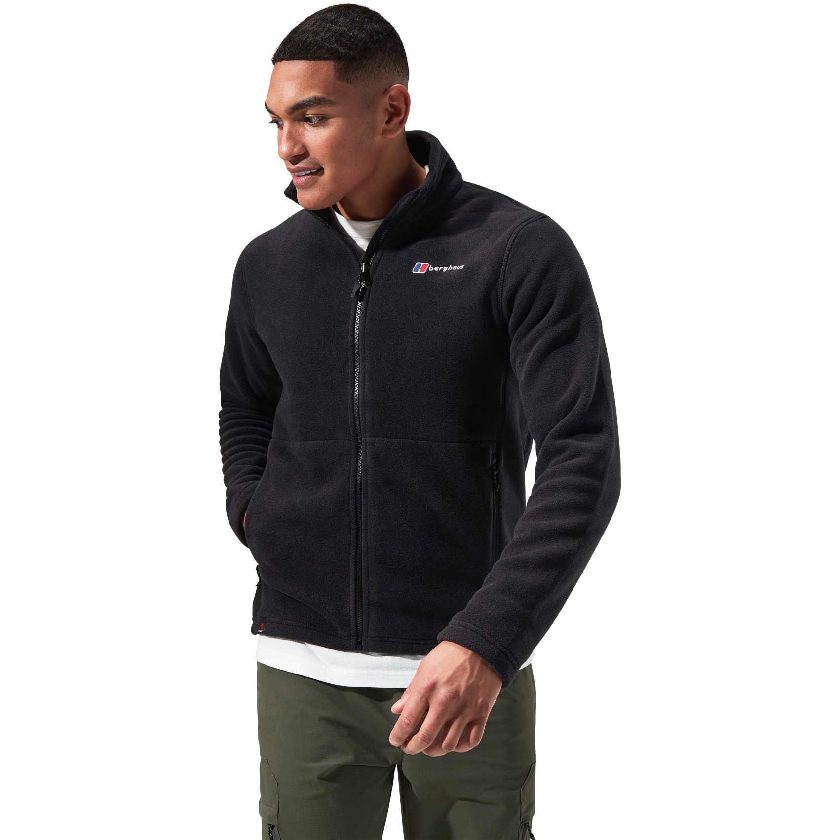Bild von Berghaus Prism Polartec® InterActive Fleecejacke Herren - Schwarz/Schwarz